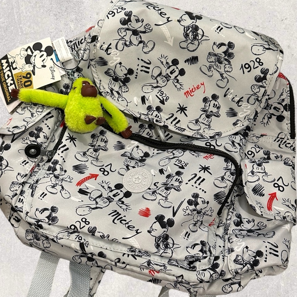 Disney Kipling Mickey Citypack Backpack - 90 Years of Magic
